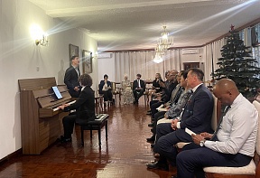 Сoncert by young Russian musicians at the Ambassador's residence Сoncert by young Russian musicians at the Ambassador's residence