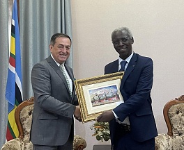 Meeting with Lord Mayor of Dodoma Prof. Davis Mwamfupe Meeting with Lord Mayor of Dodoma Prof. Davis Mwamfupe