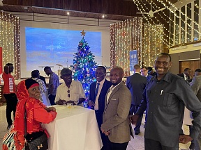 New Year reception for the Tanzanian media New Year reception for the Tanzanian media