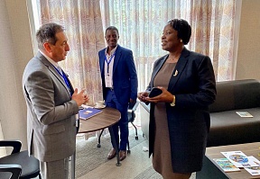 Meeting with Deputy Minister of Natural Resources and Tourism of Tanzania Meeting with Deputy Minister of Natural Resources and Tourism of Tanzania