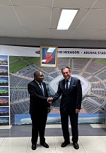 Meeting with Tanzania’s Minister of Culture, Arts and Sports Dr. Damas Daniel Ndumbaro Meeting with Tanzania’s Minister of Culture, Arts and Sports Dr. Damas Daniel Ndumbaro