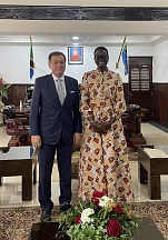 Meeting with Speaker of the National Assembly of Tanzania Dr. Tulia Ackson Meeting with Speaker of the National Assembly of Tanzania Dr. Tulia Ackson