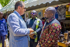 On the participation in the opening ceremony of the 41st International Bagamoyo Festival of Arts and Culture