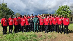 Graduation ceremony of Tanzania Military Academy in Arusha region