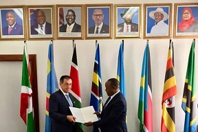 Meeting with Secretary General of the East African Community Hon. Dr. Peter Mathuki Meeting with Secretary General of the East African Community Hon. Dr. Peter Mathuki